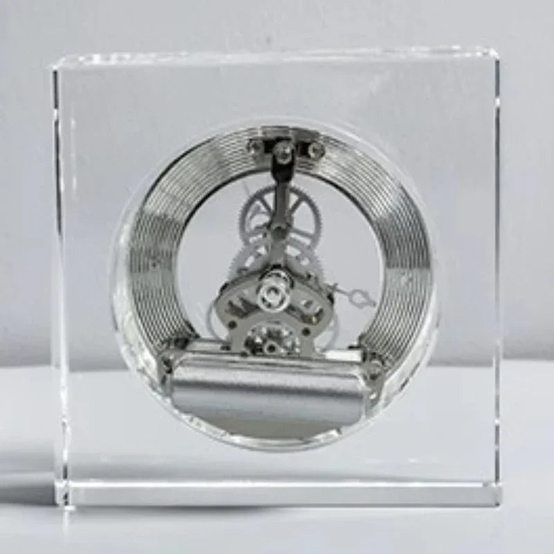 Luxury Crystal Silent Quartz Desk Clock – Nordic Décor Crystal Desk Clock Babs