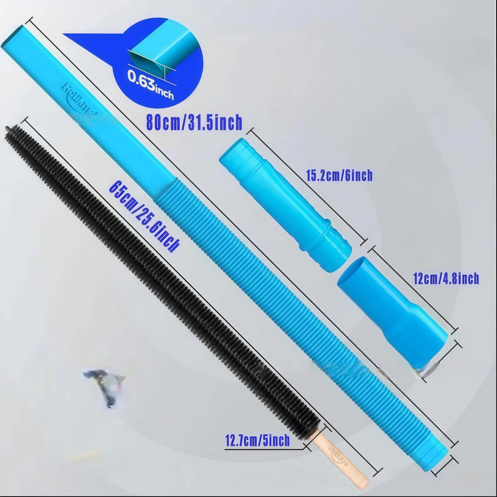 Dryer Vent Hose Cleaning Kit – Vacuum Lint Removal Tool Vent Cleaning Kit Babs