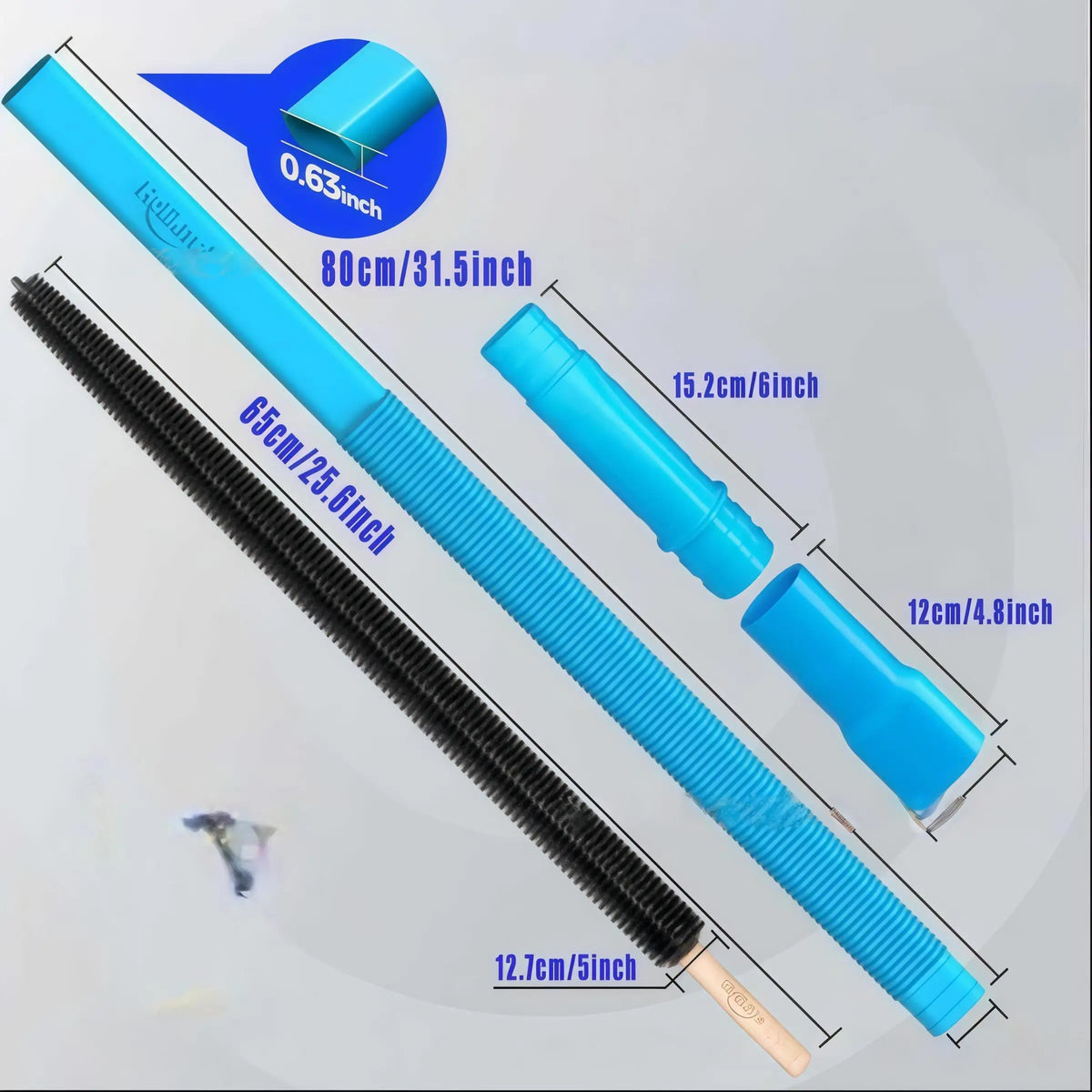 Dryer Vent Hose Cleaning Kit – Vacuum Lint Removal Tool Vent Cleaning Kit Babs