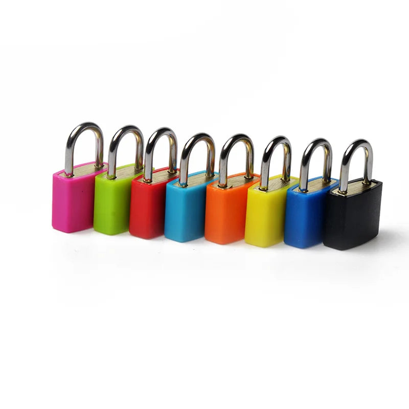 Mini Steel Keyed Padlock – Travel Luggage & Diary Lock, 2 Keys Keyed Padlock Babs