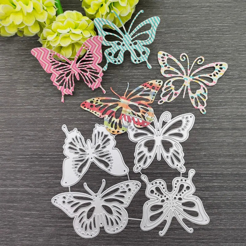 Flower Leaves Metal Cutting Dies – Carbon Steel Scrapbook Stencils Metal Cutting Dies Babs