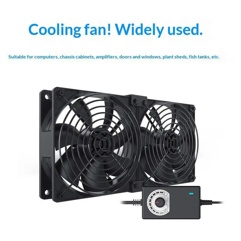 120mm Low Noise 3000RPM Cooling Fan with Speed Controller Cooling Fan Babs