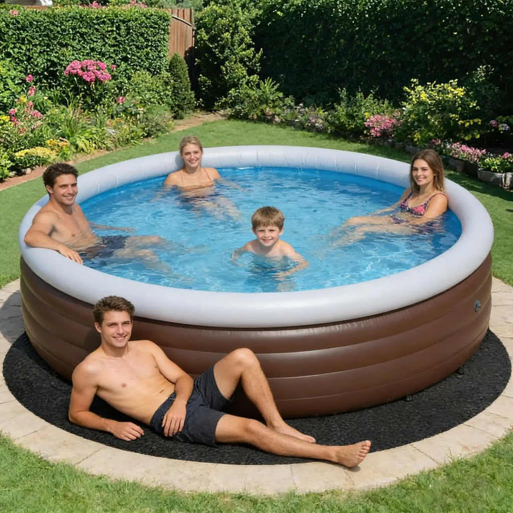 Round Pool Liner Pad for Above Ground Pools – Heavy Duty Pool Liner Pad Babs