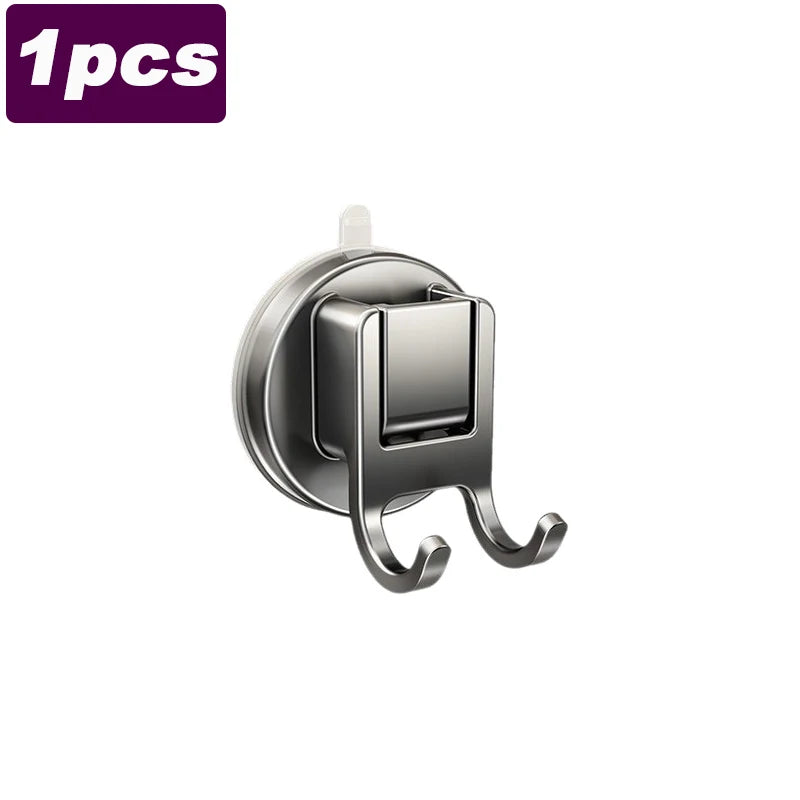 Suction Cup Hooks Waterproof Wall Hanger – Kitchen & Bathroom Wall Hook Organizer Babs 1pcs