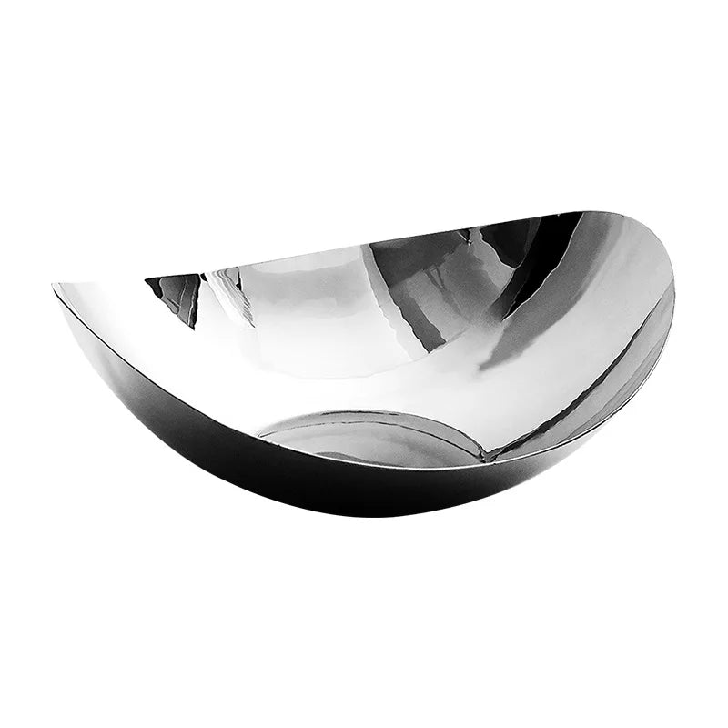 Nordic Stainless Steel Decorative Tray Set – Fruit & Storage Decorative Serving Tray Babs