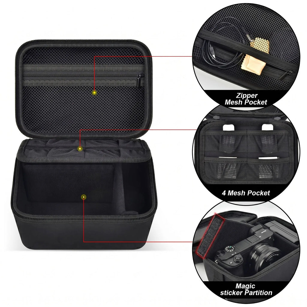 Hard Camera Case for Sony ZV-E10 A6400 A6000 A6100 A6600 Camera Bag Case Babs