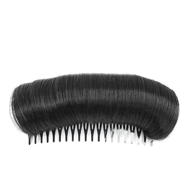 Invisible Volumizing Hair Cushion Pad with Comb Insert Hair Volumizing Pad Babs 1 black