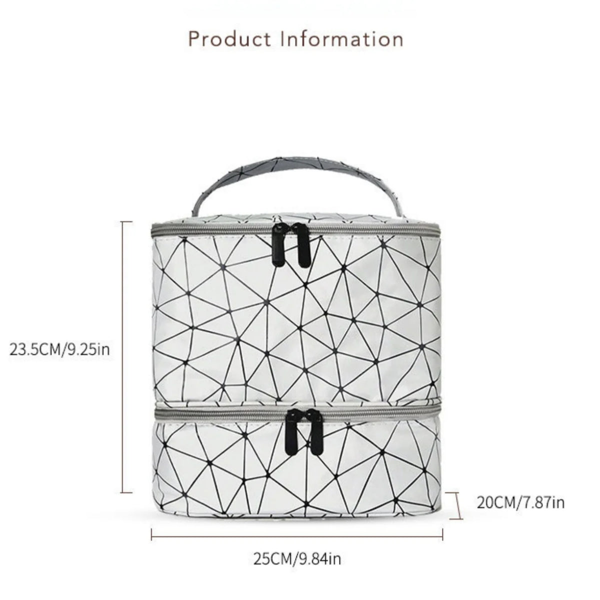 Double-Layer Nail Polish & Essential Oil Travel Organizer Bag Nail Polish Organizer Babs