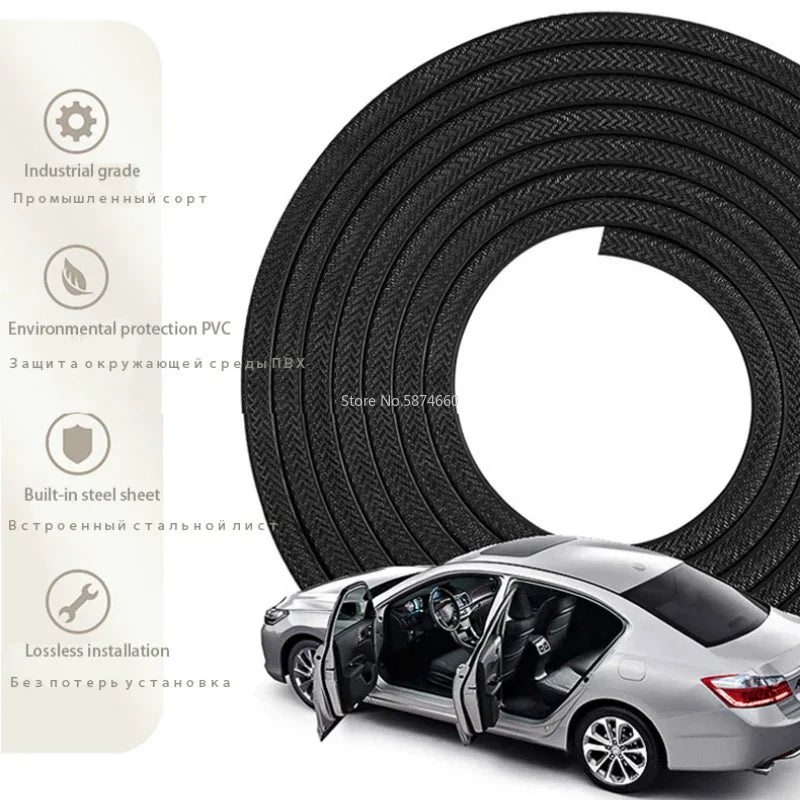 10M Car Door Edge Protector Sealing Strip Guard Trim – Universal Car Door Edge Guard Babs
