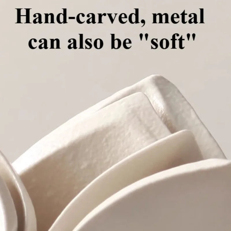 Aesthetic Metal Figurines & Luxury Dried Flower Vases | Modern Décor Decorative Figurine Vase Babs