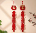 Chinese New Year Firecracker Pendant – Spring Festival Décor Holiday Decoration Pendant Babs 2pcs A