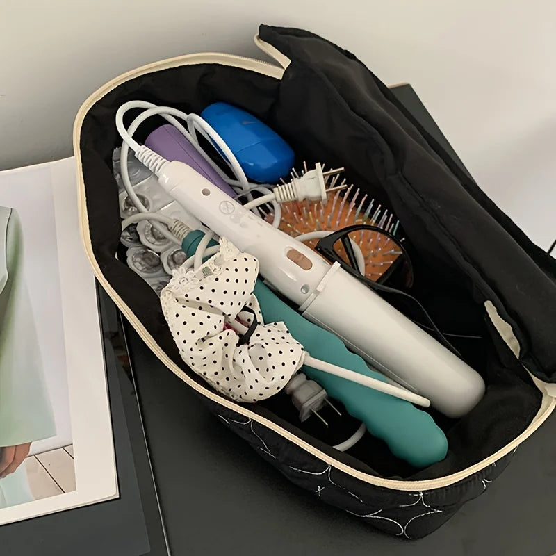 Large Travel Bag Organizer for Hair Dryer, Curling Iron & Makeup Travel Organizer Bag Babs