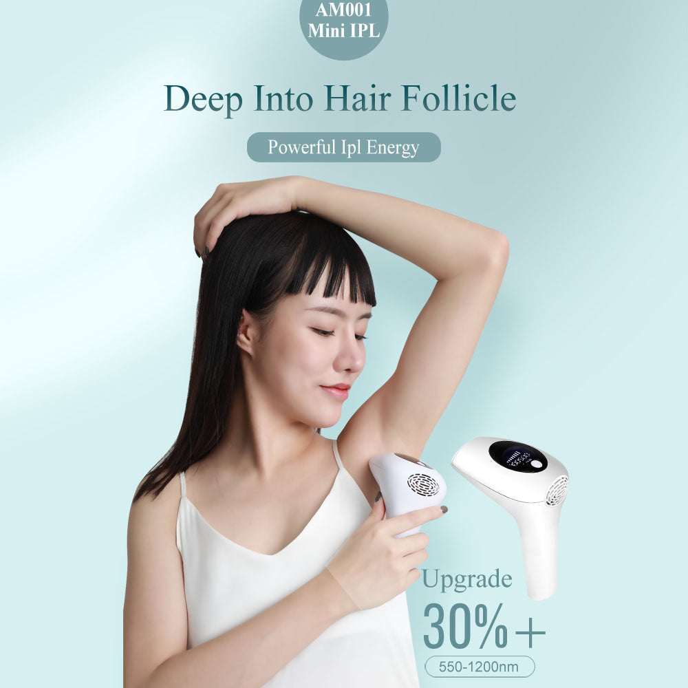 Babs IPL Hair Removal Device – 900K Flashes, 8 Levels IPL Hair Removal Device Babs