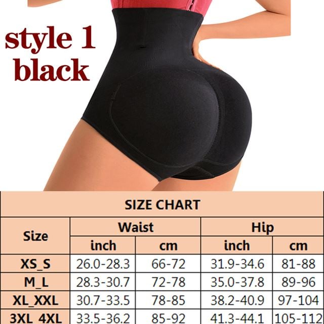 Velssut Women's Seamless Butt Lifter Shapewear XS–XXL Butt Lifter Shapewear Babs 629Black M